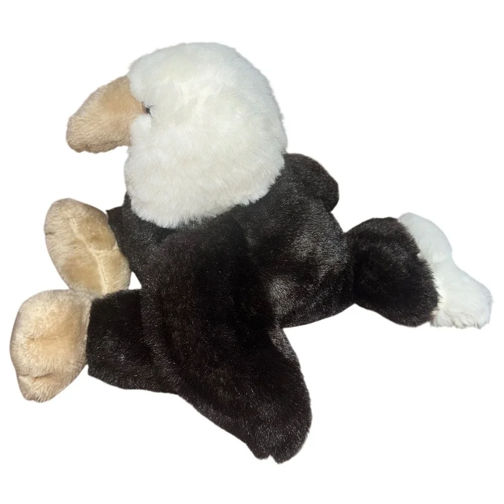 Vintage‎ Bald Eagle Bird Plush Toy Large Realistic Stuffed Patriotic Americana